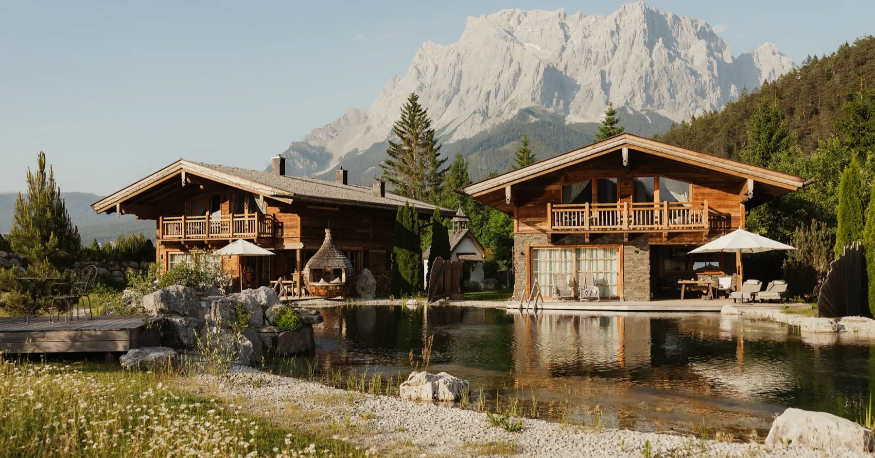 LaPosch - Living Lands, Chalet-Resort im Tiroler Zugspitzgebiet.